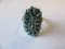 .925 Silver 3.9g Size 8 Turquoise Ring