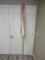 Large White and Orange Outdoor Umbrella