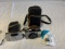 Lot of 2 Canon Sure Shot Film Cameras with cases