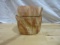 Ceramic Bread Design Jar & Lid