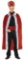 RED KING ROBE & CROWN SET Adult Costume NEW