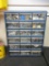 Blue 18-Drawer Garage Storage Container