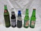 5 Bottles of Vintage Soda