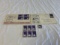 12 1939 World's Fair Stamps + 2 1st Day Covers