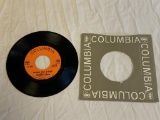 JOHNNY CASH Ring Of Fire 45 RPM Record 1963