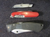 Lot of 3 Pocket Knives