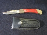 Pakistan  Knife with Leather Sheath