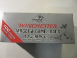 Winchester 100 Rounds 12 Gauge Targe/Game Loads