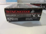 Winchester 30 Rounds .270WIN 130 Grain