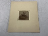 Antique USS Oregon Battleship B/W Photo