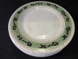 Set of 4 Oneida Oliveto Dinner Plates