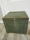 Vintage Wood Army Box