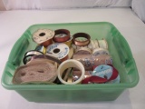 Small Bin Full  of Ribbon