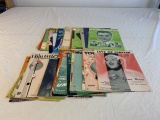 Lot of 36 Vintage Sheet Music 1930-1960