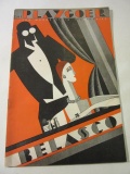 The Playgoer Belasco Playbill From The 1930s
