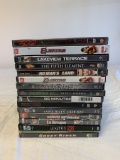 Lot of 16 ACTION Movies DVDS