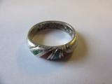 .925 Silver 5.1g Size 8 Multistone Ring