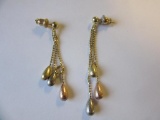 Pair of 10K Gold Earrings 2.4g