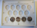 Set of 4 .90 Silver Franklin Half Dollar Proofs