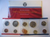 1987 United States Mint Uncirculated Coin Set
