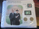JFK Graduates From Harvard Commemorative Coins