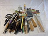 Lot of clay molding and art supplies