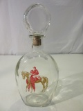 Vintage Heaven Hill Horse and Jockey Decanter