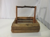 Wooden Firewood Style Basket