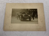 Antique Photo of New York Police in a Model T Car