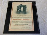 Vintage KODAK Brownie Cameras Magazine Original AD
