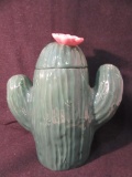 Treasure Craft Flowering Cactus Cookie Jar