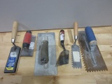 Lot of 6 Various Trowels