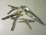 Lot of 4 Pliers