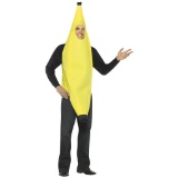 BANANA Adult Costume NEW One Size Fits Most