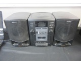 Sony Model No. OFD-Z110 CD Radio Cassete-Corder