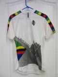 LeMond White Size XL Unisex Cycling Jersey