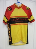 LeMond Red & Yellow Size XL Unisex Cycling Jersey