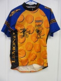 LeMond Orange & Blue Size L Unisex Cycling Jersey