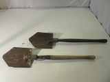 Pair of U.S. Army 1945 Trench Shovels