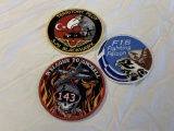 Lot of 3 Military Pilot Patches