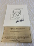 GEORGE C SCOTT Autograph Marshall Kaplan Print COA