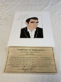 CLIVE OWEN Autograph Marshall Kaplan Print COA