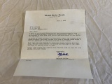 SENATOR MALCOLM WALLOP Signed Personal Letter 1979