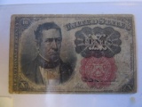 1874 USA 10 Cents Fractional Currency Circulated
