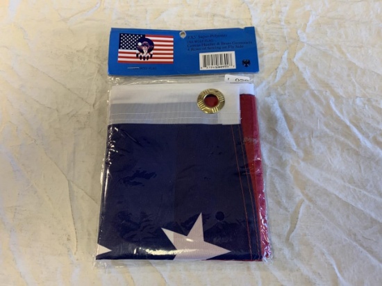 USA WOLF 3' X 5' Polyester Flag NEW