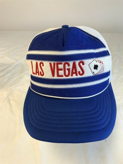 Vintage Las Vegas 4 Aces Mesh Trucker Cap