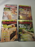 Lot of 4 ShopNotes Magazines