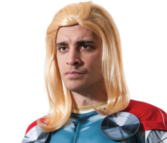 THOR Marvel Wig Costume NEW by Rubie's