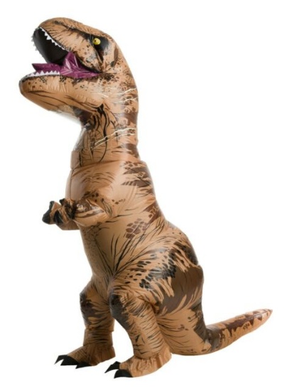 Jurassic World T-REX Inflatable Adult Costume NEW