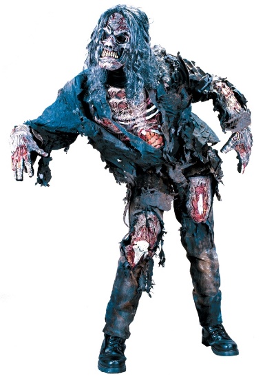 COMPLETE ZOMBIE Adult Costume NEW